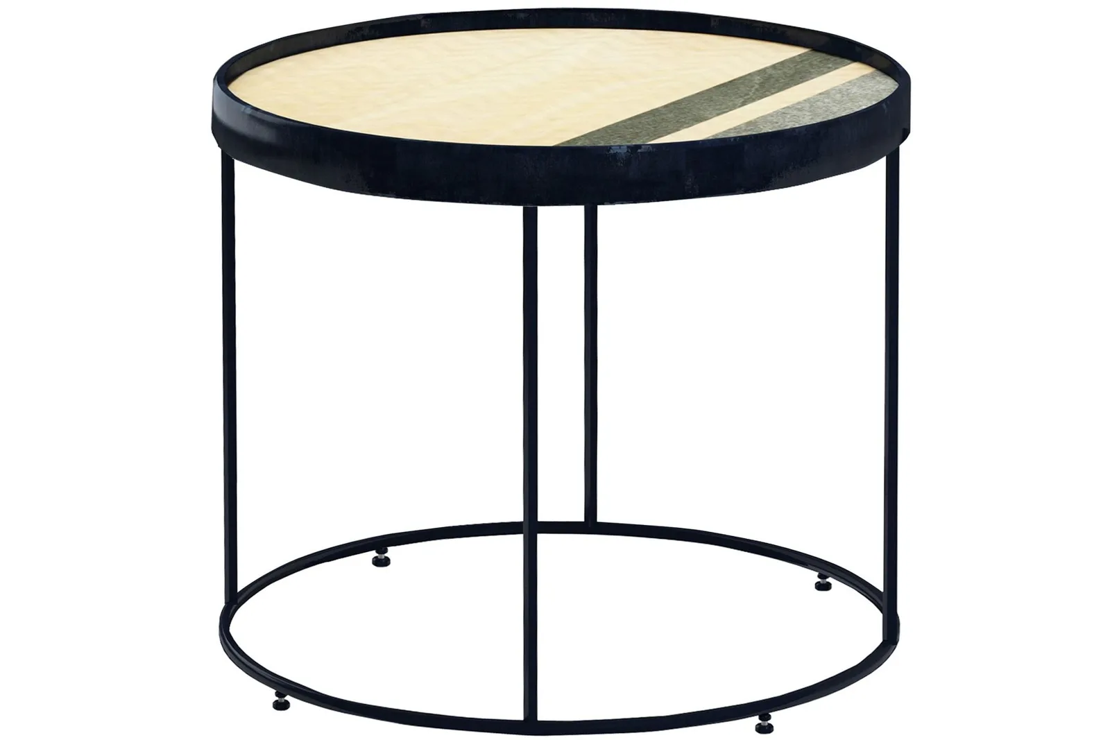 Ahari brickbord Ø49 cm, svart