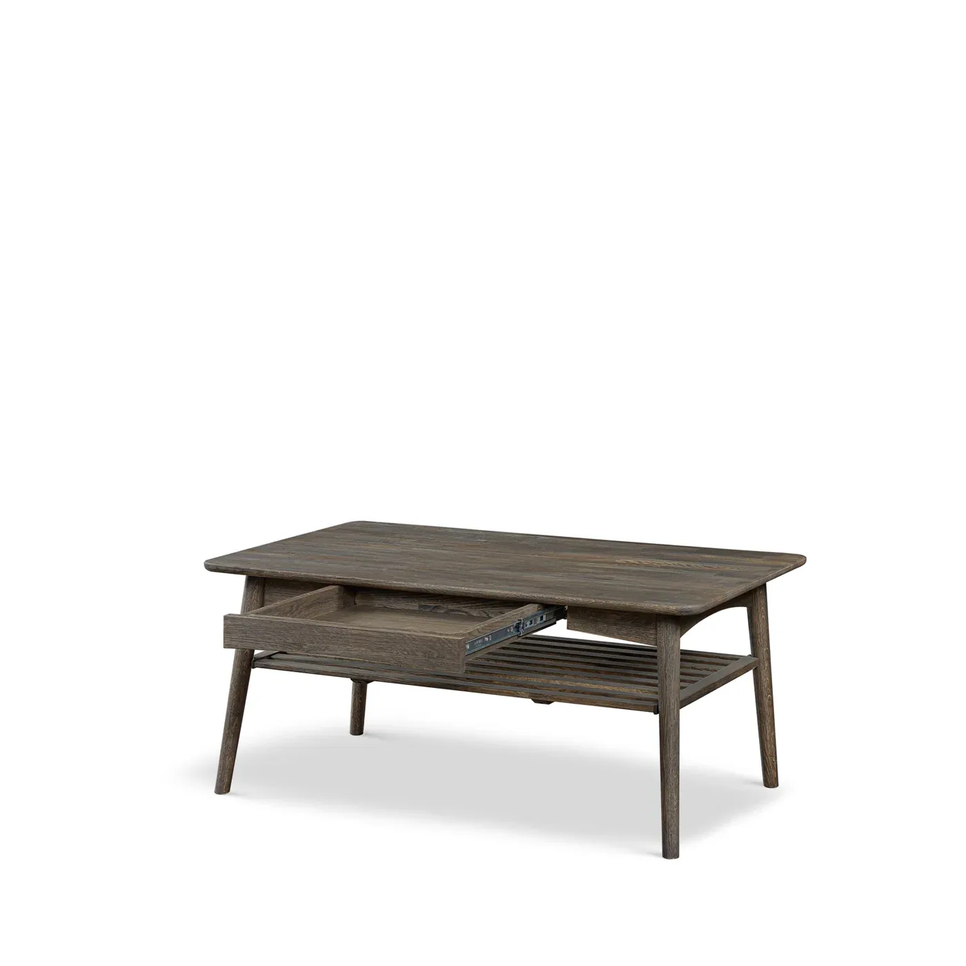 Stenexpo Kalix soffbord 120 × 60 cm, rökoljad ek